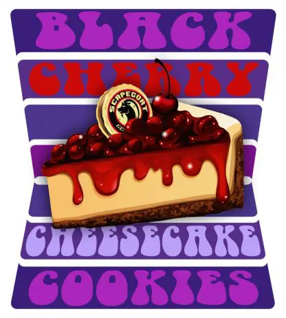 Black Cherry Cheesecake Cookies